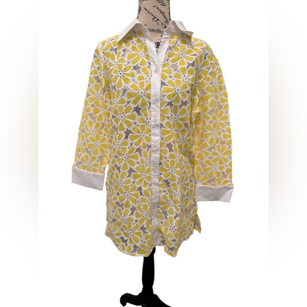 Mischa yellow shirt